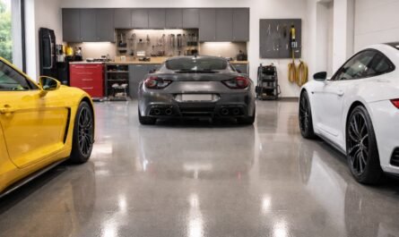 Zoom sur les avantages réels d’un sol en résine époxy pour votre garage !