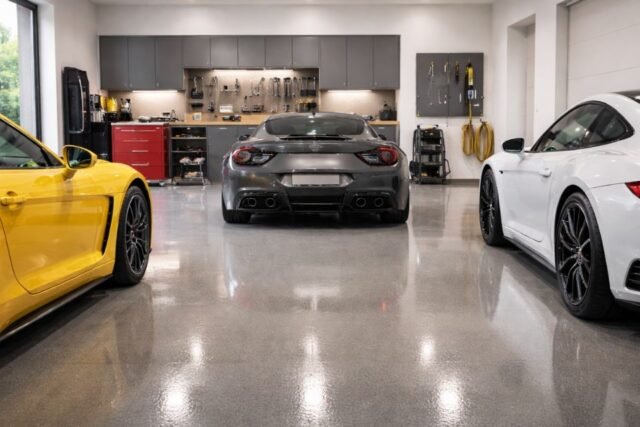 Zoom sur les avantages réels d’un sol en résine époxy pour votre garage !