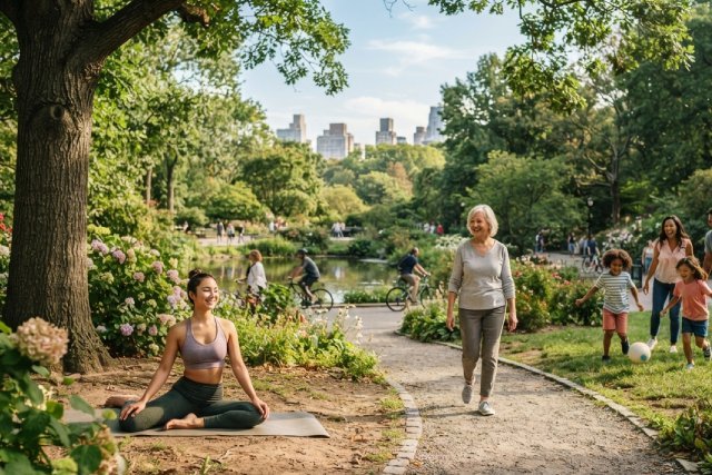Découvrez comment les espaces verts transforment notre santé mentale et physique